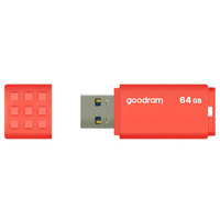 Флеш-накопитель USB3.2 64GB Goodram UME3 Orange (UME3-0640O0R11)