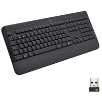 Клавиатура беспроводная Logitech Signature K650 US Graphite USB (920-010945)