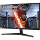 Монитор LG 27" 27GN800-B 2xHDMI, DP, Audio, IPS, 2560x1440, 144Hz, 1ms, 99%sRGB, G-SYNC, FreeSync, HDR10