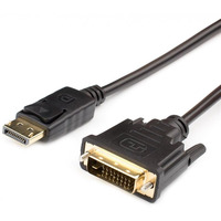 Кабель Atcom DisplayPort - DVI (M/M), 1.8 м, чорний (9504)