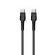 Кабель ColorWay USB Type-C - USB Type-C, 3.0 А, 1 м, Black (CW-CBPDCC047-BK)