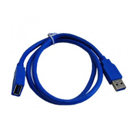 Кабель ATcom подовжувач USB 3.0 AM/AF 0.8 м Blue