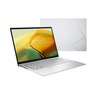 Ноутбук ASUS Zenbook 14 UX3402VA-KP783 14" WQXGA IPS, Intel i7-13700H, 16GB, F512GB, UMA, NoOS, Сріблястий