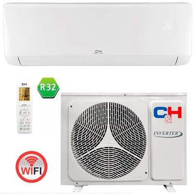 Кондиціонер Cooper&Hunter Vital 25м2 інвертор 9000BTU 2.5кВт A++/A+ -15°С Wi-Fi R32 білий