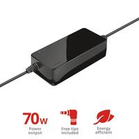 Адаптер живлення Trust Primo 70W-19V Universal Laptop Charger, чорний