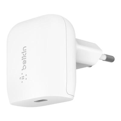 Зарядний пристрій мережевий Belkin 20Вт USB-C PD PPS, білий