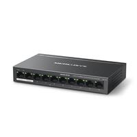 Комутатор MERCUSYS MS110P 10xFE (8xPoE), 65Вт, Некерований