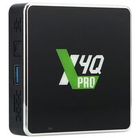 TV Медіаплеєр Ugoos X4Q PRO 4/32Gb/Amlogic S905X4/Android 11/WiFi 2.4G+5G/BT 5.1/TF Card/Miracast