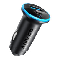 авто зарядка ANKER PowerDrive 323 – 30W PD + 22.5W USB-A (Чорний)