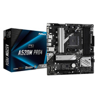 Материнська плата ASRock A520M Pro4 Socket AM4