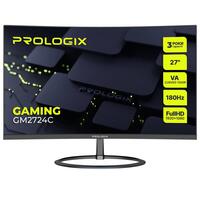 Монитор Prologix Gaming 27" GM2724C VA Black Curved 180Hz