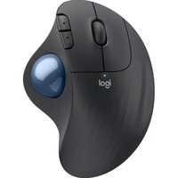 Мышь беспроводная Logitech Ergo M575S Graphite + Blue Ball (910-007029)