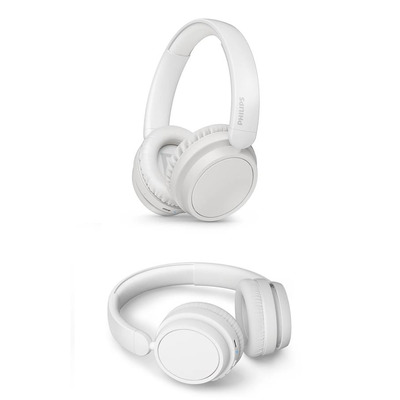 Навушники Over-ear Philips TAH5209 BT 5.3, SBC, Wireless, Mic, Білий