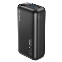 Павербанк XO PR200 - 30000 mAh PD20W + QC22.5W Black