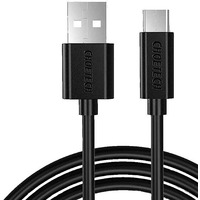 Кабель Choetech USB - USB Type-C (M/M), 1 м, Black (AC0002)