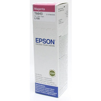 Чернила Epson (T6643) L100/L200/L210 (Magenta) (C13T66434A) 70 г