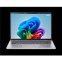 Ноутбук Acer Swift 14 AI SF14-61T 14" WUXGA IPS, AMD R9-365, 16GB, F512GB, UMA, Win11, сріблястий