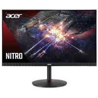 Монiтор TFT ACER 27" XV272UV3bmiiprx (UM.HX2EE.307) QHD IPS 350nit 2*HDMI DP Pivot MM Black