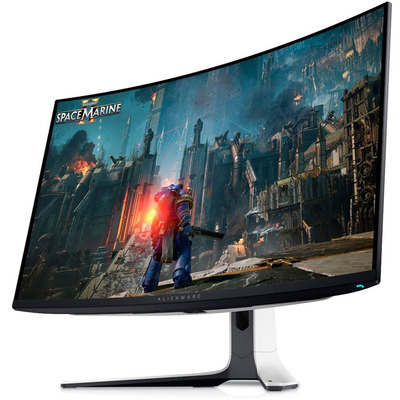 Монітор DELL 31.6" AW3225QF 2xHDMI, DP, USB, QD-OLED, 3840x2160, 240Hz, 0.03ms, DCI-P3 99%, CURVED, G-SYNC, FreeSync, Pivot, HDR TrueBlack 400