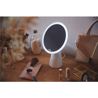 Дзеркало косметичне Philips Mirror 4.5w, 5000/4000/3000K, USB, білий