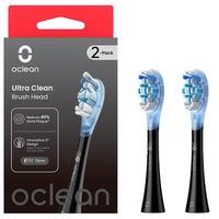 Насадка для зубної електрощітки Oclean UC02 B02 Ultra Clean Brush Head Black (2 шт) (6970810553543)