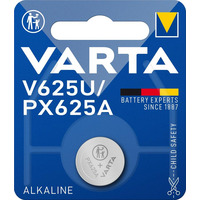 VARTA Батарейка щелочная V625 U (AG625, GPAX625A, EPX625G, KA625, R625, PX625A) блистер, 1 шт.