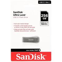 Накопитель SanDisk  256GB USB 3.1 Type-A Ultra Luxe