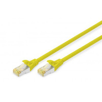 Патч-корд DIGITUS CAT 6a S-FTP, 1м, AWG 26/7, Cu, LSZH, жовтий