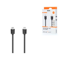 Кабель Hama HDMI (AM/AM), 3м, 4K, чорний