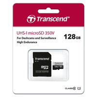 Картка пам'ятi TRANSCEND microSDHC 350V 128GB High Endurance (170TB)