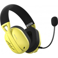 Bluetooth-гарнитура Hator Hyperpunk 2 Wireless Tri-mode Black/Yellow (HTA-857)