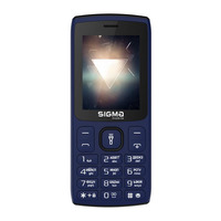 Мобильный телефон Sigma mobile X-style 34 NRG Type-C Dual Sim Blue