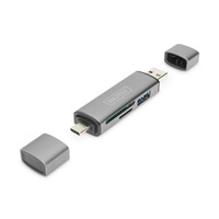 Кардрідер DIGITUS USB-C/USB 3.0 SD/MicroSD