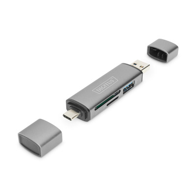 Кардрідер DIGITUS USB-C/USB 3.0 SD/MicroSD