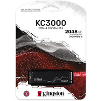 Накопитель SSD 2TB Kingston KC3000 M.2 2280 PCIe 4.0 x4 NVMe 3D TLC (SKC3000D/2048G)