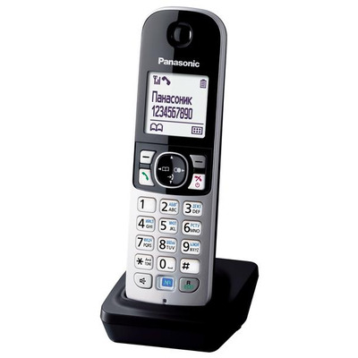 Додаткова слухавка DECT Panasonic KX-TGA681RUB, чорний