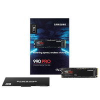 Накопитель SSD  1ТB Samsung 990 PRO M.2 2280 PCIe 4.0 x4 NVMe V-NAND MLC (MZ-V9P1T0BW)