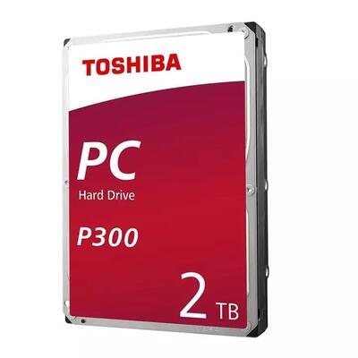 Накопитель HDD SATA 2.0TB Toshiba P300 5400rpm 128MB (HDWD220UZSVA)