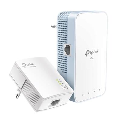 Комплект Адаптерiв Powerline TP-LINK TL-WPA7517KIT (TL-WPA7517 +  TL-PA7017) AC1200, AV1000, 1xGE MESH