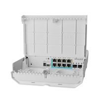 Коммутатор MikroTik Cloud Smart Switch netPower Lite 7R CSS610-1Gi-7R-2S+OUT