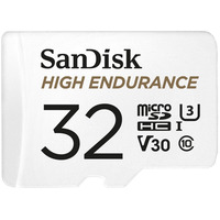 Карта пам`ятi MicroSDXC 32GB UHS-I/U3 Class 10 SanDisk High Endurance R100/W40MB/s + SD-adapter (SDSQQNR-032G-GN6IA)