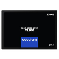 Накопитель SSD  120GB Goodram CL100 GEN.3 2.5" SATAIII TLC (SSDPR-CL100-120-G3)