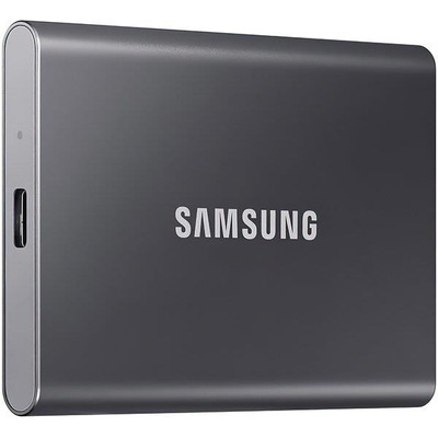 Накопичувач зовнішній SSD 2.5" USB 1.0TB Samsung T7 Titan Gray (MU-PC1T0T/WW)