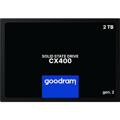 SSD внутрішні GOODRAM 2TB CX400 SATA III 2.5" 3D NAND (SSDPR-CX400-02T-G2)