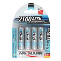 Аккумуляторы Ansmann AA/HR06 NI-MH 2100 mAh BL 4 шт