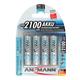 Аккумуляторы Ansmann AA/HR06 NI-MH 2100 mAh BL 4 шт