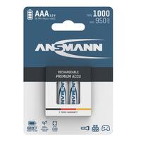 Аккумуляторы Ansmann AAA/HR03 NI-MH 1000 mAh BL 4 шт