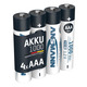 Акумулятори Ansmann AAA/HR03 NI-MH 1000 mAh BL 4 шт