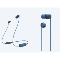 Sony Навушники WI-C100 In-ear IPX4 Wireless Синій