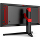 Монітор TFT 34" AOC AGON AG344UXM, WQHD, IPS, MiniLED, 170Гц, 1мс, 2xHDMI, 2xDP, USB-C, USB-hub, HAS, кол